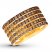Le Vian Chocolate Ombre Ring 1-1/2 cttw Diamonds 14K Honey Gold