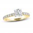 THE LEO Diamond Engagement Ring 1-1/8 ct tw Round-cut 14K Yellow Gold