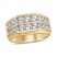 Men's Diamond Wedding Band 2 ct tw Round-cut 10K Yellow Gold