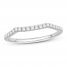 Diamond Wedding Band 1/5-ct tw Round-cut 14K White Gold