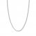 22" Textured Rope Chain 14K White Gold Appx. 2.15mm