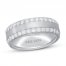 Neil Lane Men’s Diamond Wedding Band 1 ct tw 14K White Gold