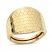 Honeycomb Graduated Ring 10K Yellow Gold