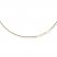 Box Chain Necklace 14K Yellow Gold 24" Length