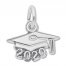 2020 Graduation Cap Charm Sterling Silver