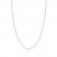 16" Textured Rope Chain 14K White Gold Appx. 1.05mm