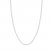 16" Textured Rope Chain 14K White Gold Appx. 1.05mm