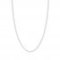 16" Textured Rope Chain 14K White Gold Appx. 1.05mm