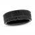 Wedding Band Black Tungsten