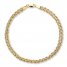 Rope Chain Bracelet 10K Yellow Gold 7.5" Length