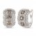 Le Vian Diamond Huggie Earrings 1-1/8 ct tw 14K Vanilla Gold