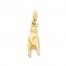 "Rock On" Charm 14K Yellow Gold