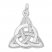 Celtic Knot Charm Sterling Silver