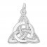 Celtic Knot Charm Sterling Silver