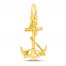 Anchor Charm 14K Yellow Gold