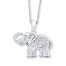 Unstoppable Love 1/20 ct tw Necklace Sterling Silver