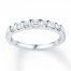Anniversary Band 1/4 ct tw Diamonds 10K White Gold