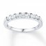 Anniversary Band 1/4 ct tw Diamonds 10K White Gold