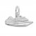 Cruise Ship Charm Sterling Silver