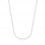 Mariner Chain Necklace 14K White Gold 16" Length