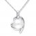 Cultured Pearl Necklace Diamond Accent Sterling Silver