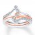Diamond Convertibilities Ring 1/4 cttw Sterling Silver/10K Gold