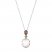 Le Vian Opal Necklace 1/4 ct tw Diamonds 14K Vanilla Gold 18"