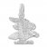 Eagle Charm Sterling Silver