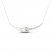 Love + Be Loved Diamond Necklace 1/2 ct tw 10K White Gold