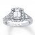 Neil Lane Engagement Ring 1-7/8 ct tw Diamonds 14K White Gold