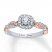 Neil Lane Engagement Ring 1/2 ct tw Diamonds 14K Two-Tone Gold