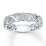 Diamond Ring 3/8 ct tw Round-cut 10K White Gold