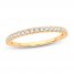 Diamond Wedding Band 1/4 ct tw Round-cut 14K Yellow Gold