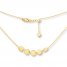 Mini Disk Adjustable Choker Necklace 14K Yellow Gold