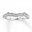 Diamond Wedding Band 1/5 ct tw 14K White Gold