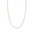 20" Cable Chain Necklace 14K Yellow Gold Appx. .8mm