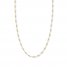 20" Cable Chain Necklace 14K Yellow Gold Appx. .8mm