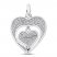 Mother/Daughter Charm Sterling Silver