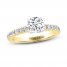 THE LEO Diamond Engagement Ring 1-3/8 ct tw Round-cut 14K Yellow Gold