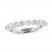 Adrianna Papell Diamond Wedding Band 7/8 ct tw 14K White Gold