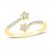 Diamond Star Toe Ring 1/8 ct tw 10K Yellow Gold