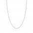 22" Textured Rope Chain 14K White Gold Appx. 1.05mm