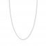 22" Textured Rope Chain 14K White Gold Appx. 1.05mm