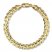 Men's Curb Link Bracelet 10K Yellow Gold 9" Length