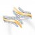 Diamond Ring 1/4 ct tw Round-cut Sterling Silver/10K Gold