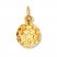 Golf Ball Charm 14K Yellow Gold