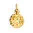 Golf Ball Charm 14K Yellow Gold