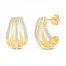 Diamond Earrings 1/5 ct tw 10K Yellow Gold