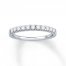 Previously Owned Colorless Diamond Band 3/8 cttw 14K White Gold