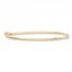 Bangle Bracelet 14K Two-Tone Gold